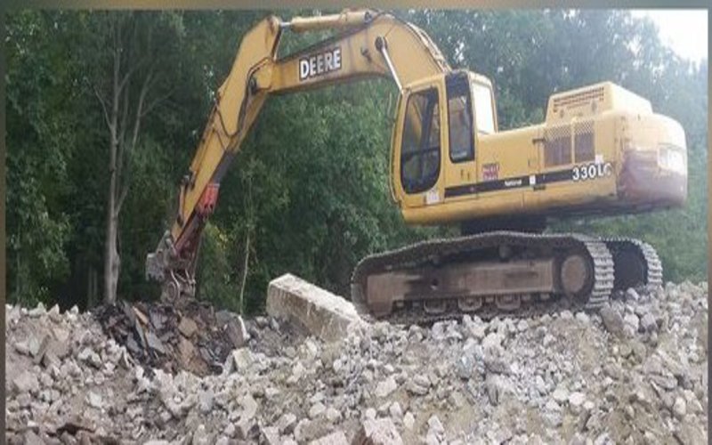 Dumpster Solutions in Burlington County for Disposal of Concrete and Other Heavy Materials