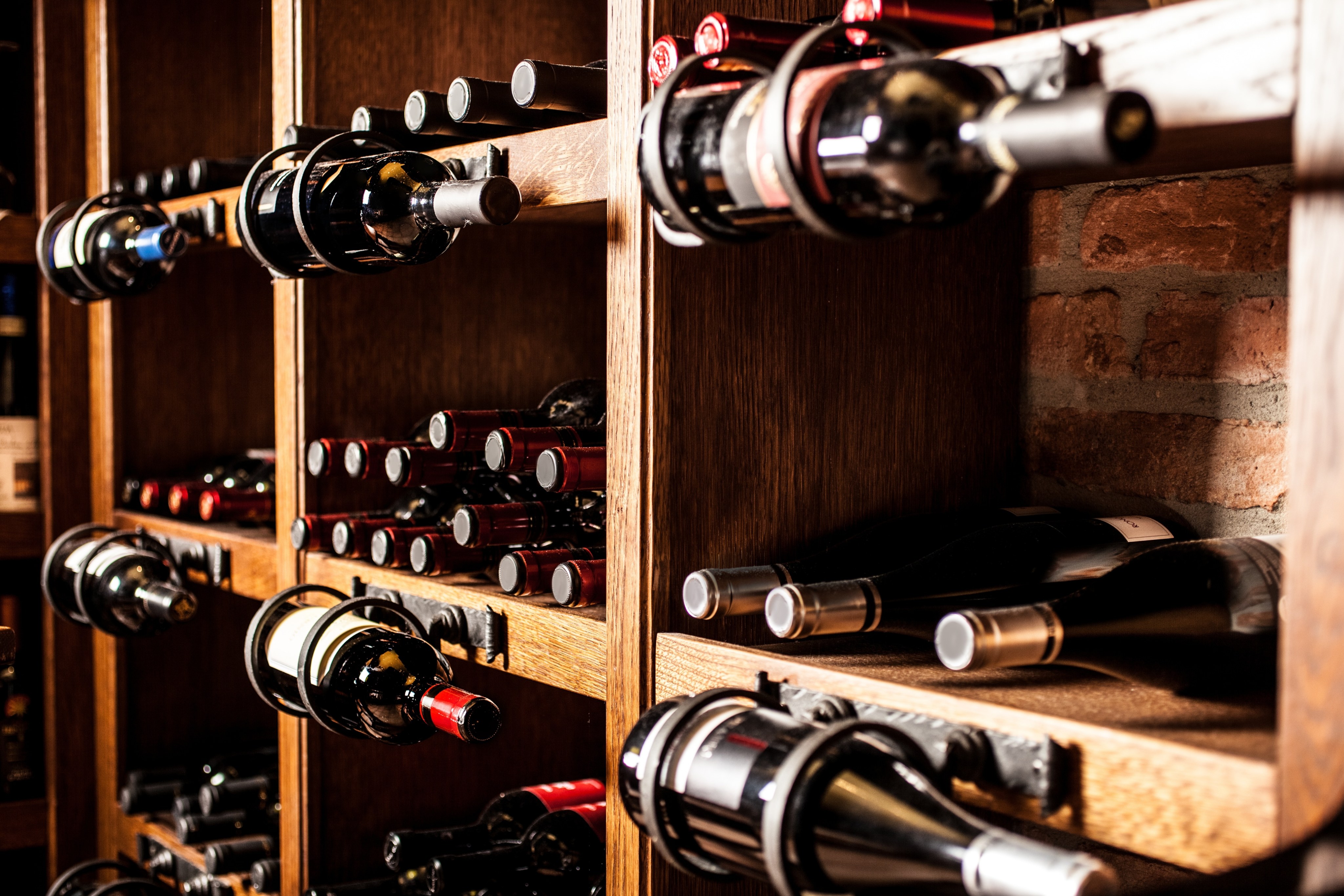 Custom designing a wine cellar