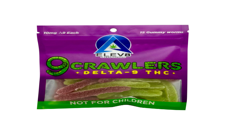 Ten Pack of Delta 8 THC 1000mg Gummies from Delta Elev8
