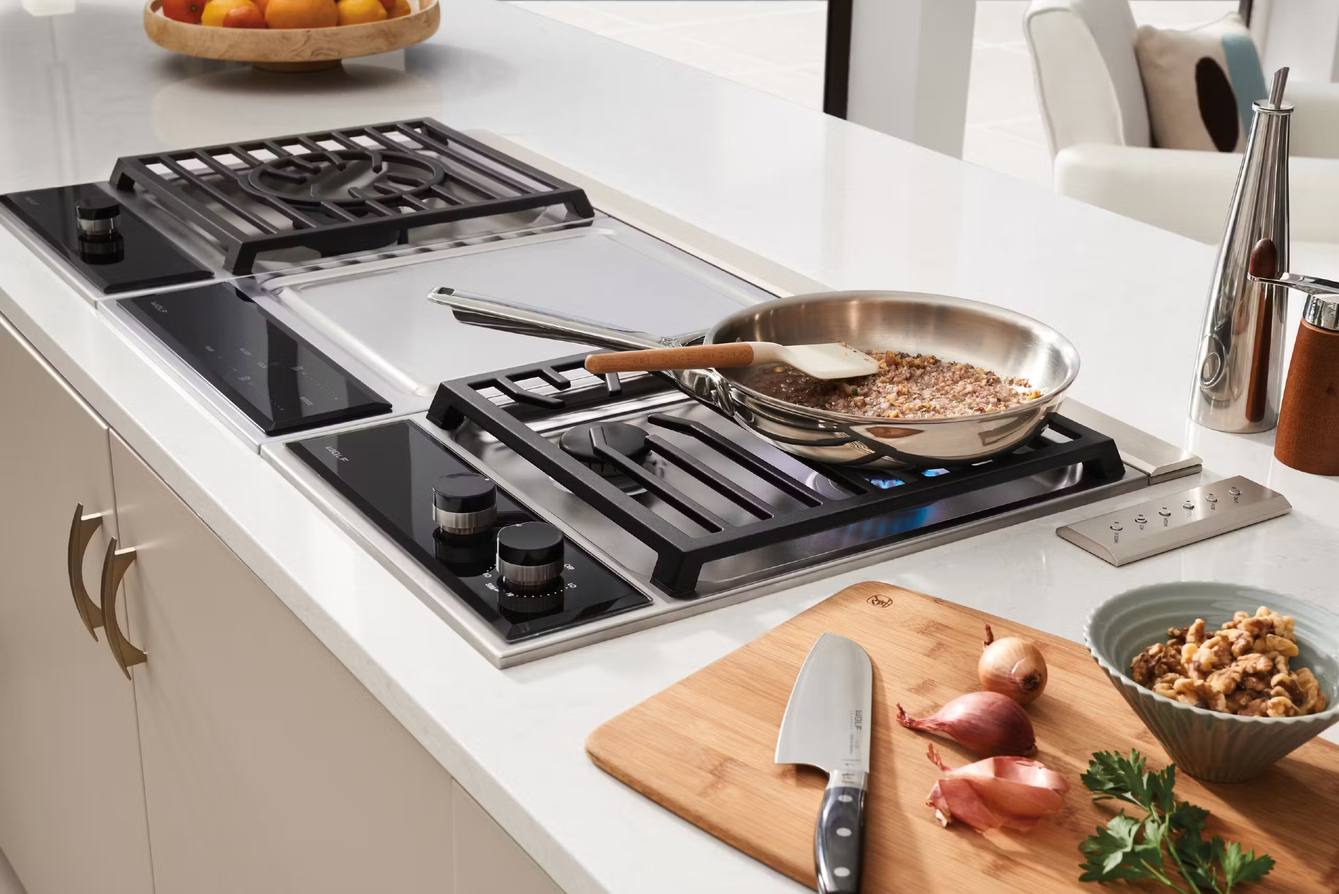 Experience restaurant-quality cooking at home with professional gas ranges built for American kitchens