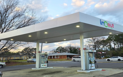 Weather Protection and Modern Design with Service Station Canopies for American Businesses
