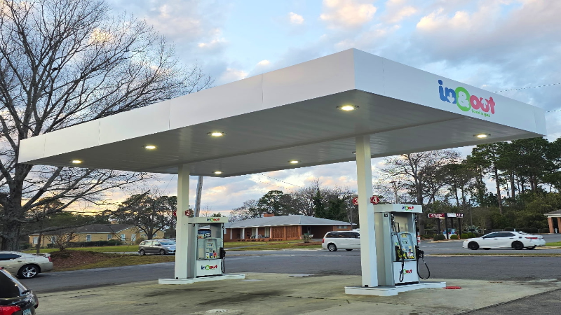 Weather Protection and Modern Design with Service Station Canopies for American Businesses