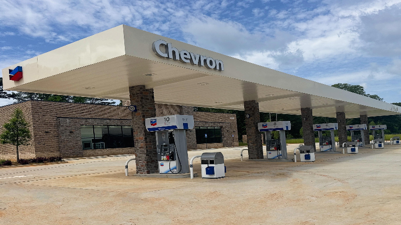 Enhancing safety with gas station canopy installation in Tulsa, ok, for fuel stations