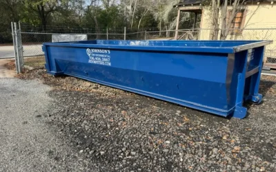 Can a Dumpster Be Placed in an Alley, Carport, or Gated Property?