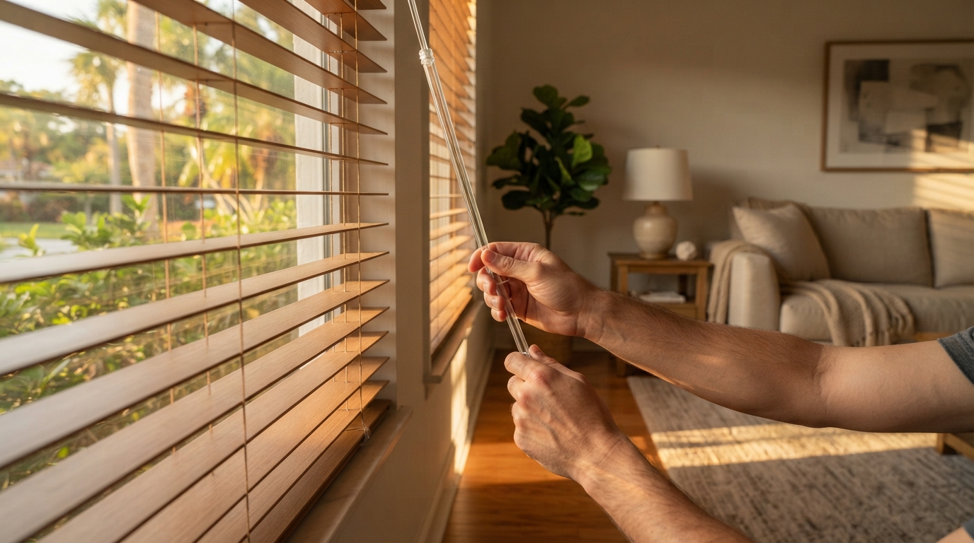 Choosing Window Blinds for Light Control and Privacy in Spring Hill, FL