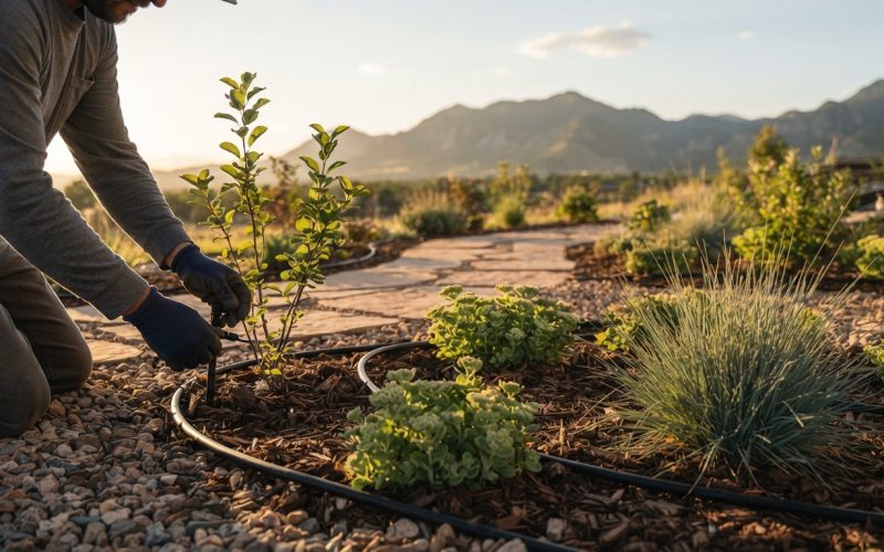Planning Water-Wise Custom Backyard Landscaping for Homes
