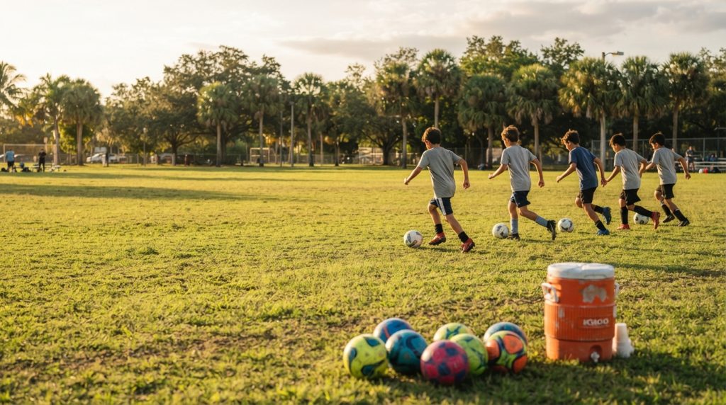 How Youth Soccer Camps Build Skills and Confidence
