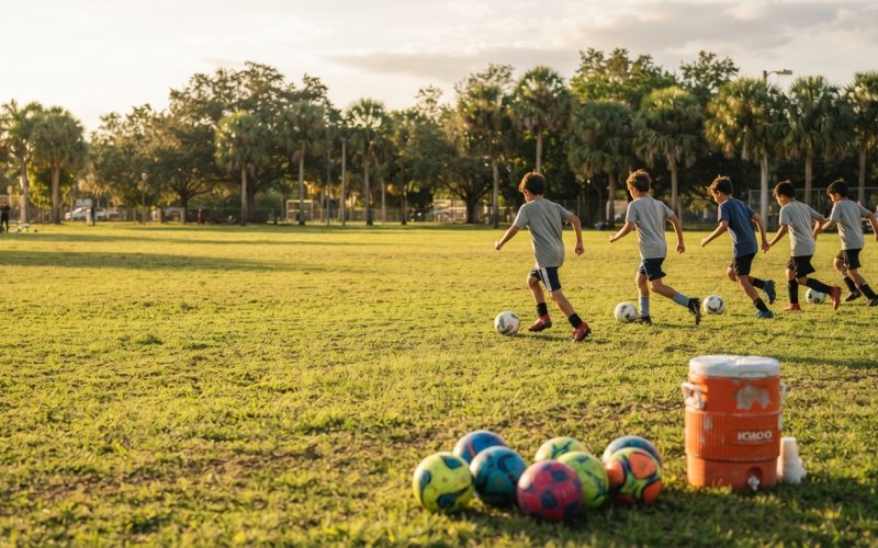 How Youth Soccer Camps Build Skills and Confidence